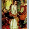 William Holman Hunt 'The Awakening Conscience' 2x3 Fridge Magnet