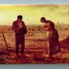 John Millais 'The Angelus' 2x3 Fridge Magnet