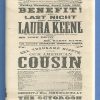 FORD'S THEATER PLAYBILL