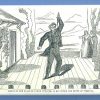 JOHN WILKES BOOTH 2x3 FRIDGE MAGNET