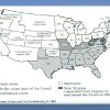 MAP OF CONFEDERATE STATES
