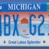 MICHIGAN LICENSE PLATE