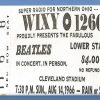 Beatles Ticket 2x3 Fridge Magnet