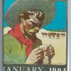 Sunset Magazine Cover January 1904 2x3 Fridge Magnet