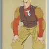 Harvard Athletic Football Poster 2x3 Fridge Magnet