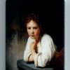 Rembrandt 'Girl in the Window' 2x3 Fridge Magnet