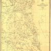From Ford's Theater to the Surratt Tavern Map 2x3 Fridge Magnet