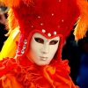 Carnival Mask 2x3 Fridge Magnet