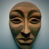 Ceramic Mask 2x3 Fridge Magnet