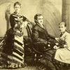 Edwin Booth and Edwina 2x3 Fridge Magnet