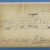 Chopin Sheet Music 2x3 Fridge Magnet