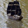 Pirate Ship 2x3 Fridge Magnet