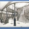 Titanic Grand Staircase 2x3 Fridge Magnet