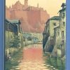 Luxembourg Travel Poster 2x3 Fridge Magnet