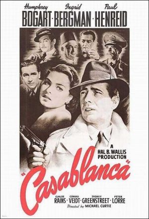 Casablanca Movie Poster 2x3 Fridge Magnet - Magnetic Appeal Shops