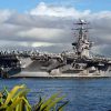 USS Abraham Lincoln 2x3 Fridge Magnet