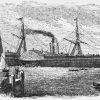 Steamship Steamer 2x3 Fridge Magnet
