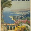 Sanremo Travel Poster 2x3 Fridge Magnet