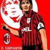 Paolo Maldini 2x3 Fridge Magnet