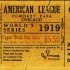 1919 World Series Ticket 2x3 Fridge Magnet