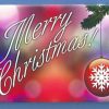 Merry Christmas 2x3 Fridge Magnet