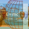 E=MC2 Energy Formula 2x3 Fridge Magnet