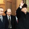 Yeltsin, Putin & Voloshin 2x3 Fridge Magnet