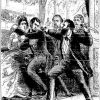 Assassination of Abraham Lincoln 2x3 Fridge Magnet
