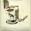 Barber Chair 2x3 Fridge Magnet