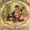 Koch Barber Soap Vintage Ad 2x3 Fridge Magnet
