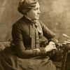Louisa May Alcott 2x3 Fridge Magnet