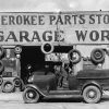 Antique Garage 2x3 Fridge Magnet