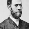 Heinrich Rudolf Hertz 2x3 Fridge Magnet