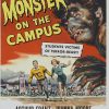 Monster on the Campus Movie Poster 2x3 Fridge Magnet