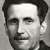 George Orwell Author 2x3 Fridge Magnet