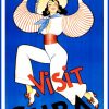 Cuba Travel Poster 2x3 Fridge Magnet