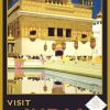 India Travel Poster 2x3 Fridge Magnet