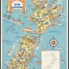New Zealand Travel Poster 2x3 Fridge Magnet