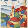 Switzerland Travel Poster 2x3 Fridge Magnet